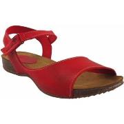 Chaussures Interbios Sandale femme INTER BIOS 4458 rouge 90554