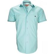 Chemise Andrew Mc Allister chemisette mode pacific turquoise