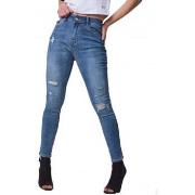 Pantalon Project X Paris Jean femme Paris Skinny fit effet usé F199001...