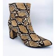 Bottines Jeunes Et Jolies Bottines Python marron "Elyn"