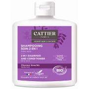 Shampooings Cattier Shampooing Soin Boucles 2 en 1 250Ml