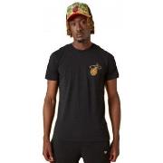 Debardeur New-Era Tee shirt Miami Heat noir 13083919 - XXS