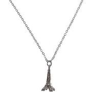 Collier Sc Crystal BP033 argent