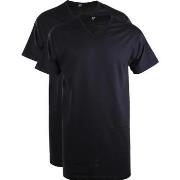 T-shirt Alan Red T-Shirts Vermont Extra Longs Bleu Marine (Lot de 2)