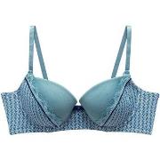 Rembourrés Pomm'poire Soutien-gorge ampliforme turquoise Rose