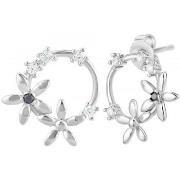 Boucles oreilles Sc Crystal BD2296-ARGENT-DIAMANT