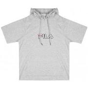 Sweat-shirt Fila Sweat homme Gris sans manche à capuche -