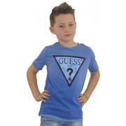 T-shirt enfant Guess Tee shirt junior L81i26 bleu