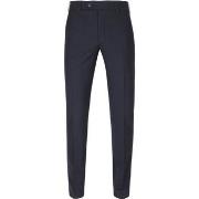 Pantalon Meyer Pantalon Roma Mélangé Laine Marine