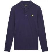 T-shirt Lyle &amp; Scott LP400VOG LS POLO-Z99 NAVY