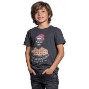 T-shirt enfant Deeluxe T-shirt junior Gris - TELLSON