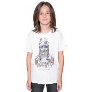 T-shirt enfant Deeluxe Tee shirt junior TELLIER blanc - 10 ANS