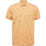 T-shirt Cast Iron Polo Apricot Orange