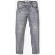 Jeans Le Temps des Cerises Power skinny 7/8ème jeans destroy gris