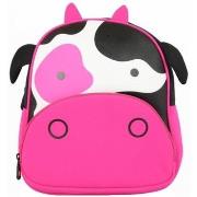 Cartable Maskot Grand sac à dos enfant Mastikot la vache Rose