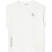 T-shirt Lacoste T Shirt Femme Ref 57492 70V Farine