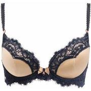 Rembourrés Brigitte Bardot Soutien-gorge ampliforme bleu marine Presti...