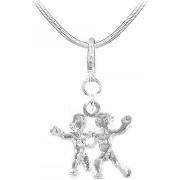 Collier Sc Crystal SN016+CH0358-ARGENT