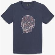T-shirt Le Temps des Cerises T-shirt morde bleu marine imprimé
