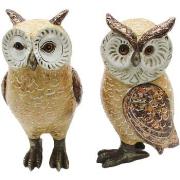 Statuettes et figurines Signes Grimalt Owl Figure 2 Unités