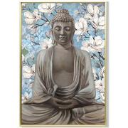 Tableaux, toiles Signes Grimalt Bouddha Background Flores