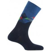 Chaussettes Kindy Mi-chaussettes en coton color block contrasté MADE I...