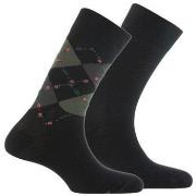 Chaussettes Kindy Lot de 2 paires de chaussettes en coton intarsia fle...