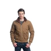 Blouson Harrington Blouson matelassé en canvas Recyclé Camel