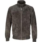 Blouson Harrington Blouson en daim kaki