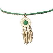 Bracelets Nusa Dua Bracelet pour femme Vert fantaisie thème Indien dor...