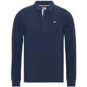 T-shirt Tommy Jeans Polo manches longues Ref 58084 C87 Marine