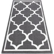 Tapis Rugsx Tapis SKETCH - F730 gris et blanc 140x190 cm