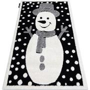 Tapis Rugsx Tapis enfant moderne JOY Snowman bonhomme de 120x170 cm