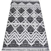 Tapis Rugsx Tapis MAROC P642 Diamants, Zigzag gris / 160x220 cm