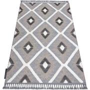 Tapis Rugsx Tapis MAROC P651 Diamants gris / blanc 120x170 cm