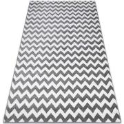 Tapis Rugsx Tapis SKETCH - F561 gris et blanc 120x170 cm