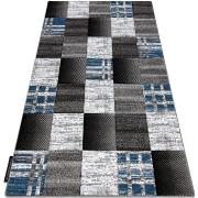 Tapis Rugsx Tapis ALTER Siena carrés treillis bleu 160x220 cm