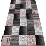 Tapis Rugsx Tapis ALTER Siena carrés treillis gris 120x170 cm