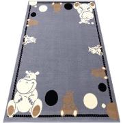 Tapis Rugsx Tapis BCF FLASH Hippo 3993 - Hippopotame 140x190 cm