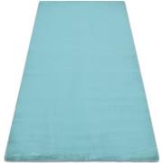 Tapis Rugsx Tapis BUNNY aqua bleu IMITATION DE FOURRURE 200x290 cm