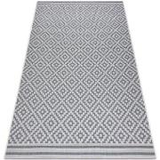 Tapis Rugsx Tapis EN CORDE SIZAL FLAT 48357/951 CARRÉS 140x200 cm