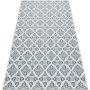 Tapis Rugsx Tapis EN CORDE SIZAL COLOR 19246/969 Fleurs 140x200 cm