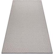 Tapis Rugsx Tapis SISALO SIZAL Zigzag 2901 crème / 80x150 cm