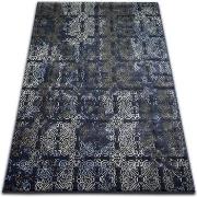 Tapis Rugsx Tapis DROP JASMINE 453 Bleu foncé 133x190 cm