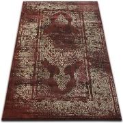 Tapis Rugsx Tapis DROP JASMINE 456 Rouillé/Beige foncé 133x190 cm