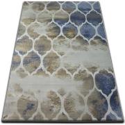 Tapis Rugsx Tapis DROP JASMINE 761 Beige foncé bleu 133x190 cm