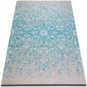 Tapis Rugsx Tapis ACRYLIQUE BEYAZIT 1812 Bleu 80x150 cm