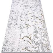 Tapis Rugsx Tapis ACRYLIQUE DIZAYN 123 gris clair / 80x150 cm