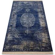 Tapis Rugsx Tapis WINDSOR 22994 ORNEMENT bleu foncé 60x100 cm