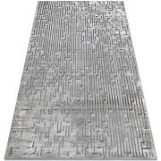 Tapis Rugsx Tapis ACRYLIQUE VALS 3943 labyrinthe vintage gris 80x300 c...